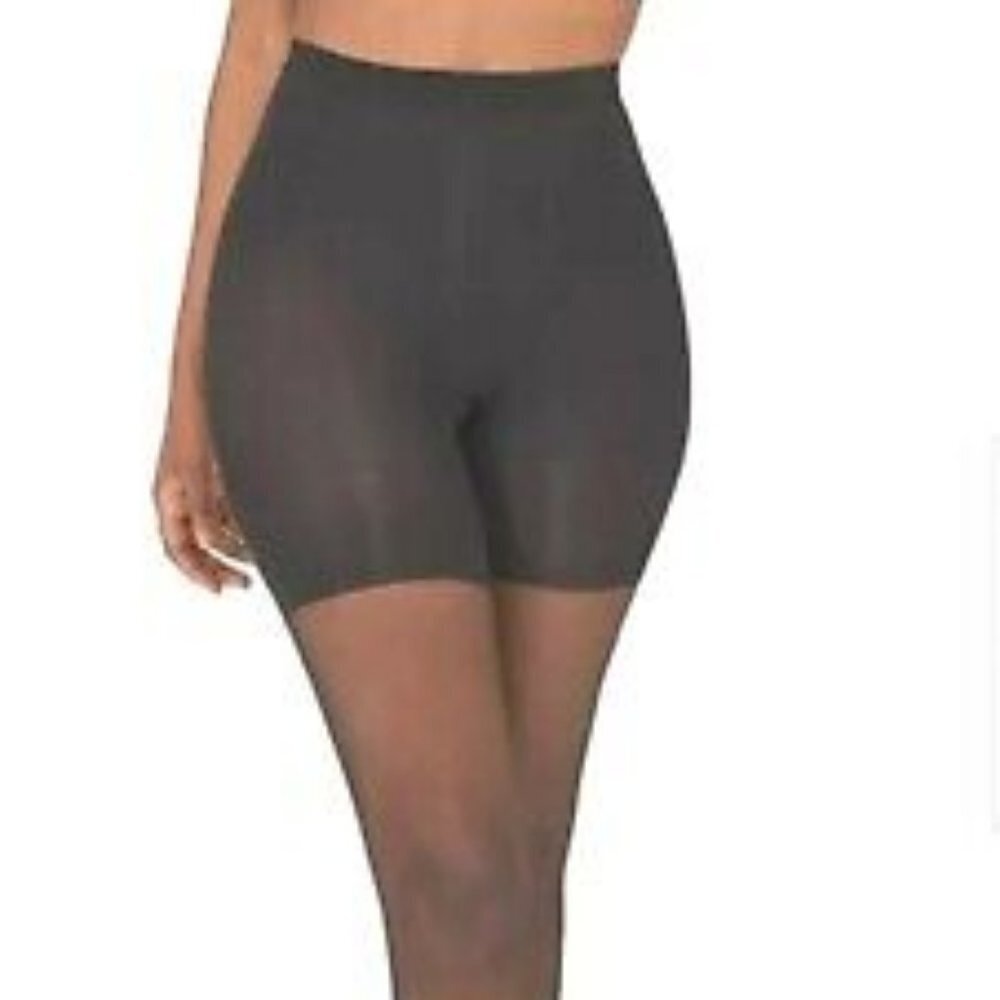 Assets By Spanx Shaping Sheers in Black Size 5 (Plus Sized) New in Package